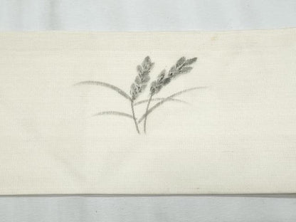 平和屋着物＊夏物　九寸名古屋帯　作家物　手描き　トンボ　正絹　逸品　CABL2015fb