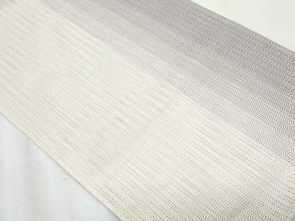 平和屋着物＊夏物　八寸名古屋帯　間道　正絹　逸品　CABL2066fb