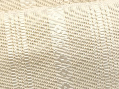 平和屋着物＊夏物　本場筑前博多織　八寸名古屋帯　紗献上　蒸栗色　正絹　逸品　CABL2085fb