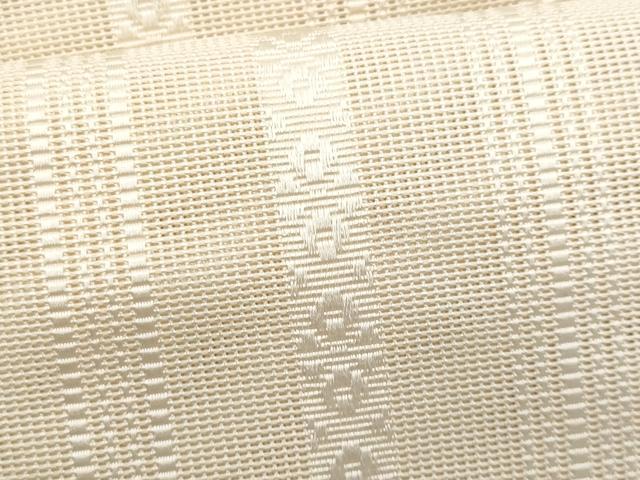 平和屋着物＊夏物　本場筑前博多織　八寸名古屋帯　紗献上　蒸栗色　正絹　逸品　CABL2085fb