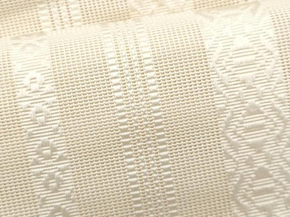 平和屋着物＊夏物　本場筑前博多織　八寸名古屋帯　紗献上　蒸栗色　正絹　逸品　CABL2085fb