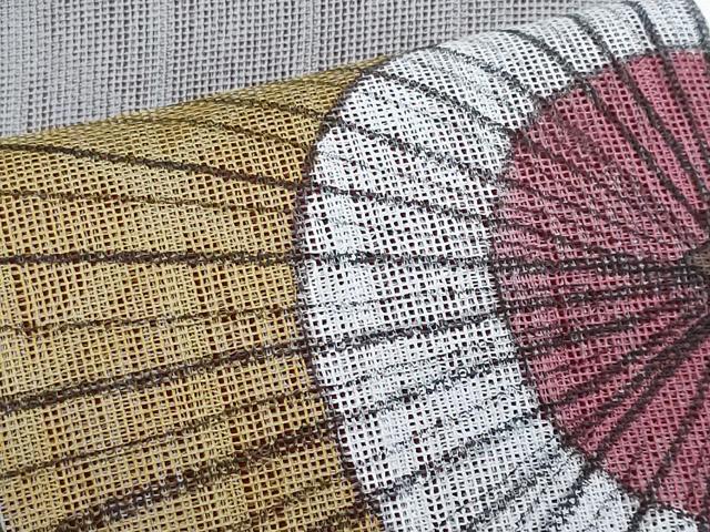 平和屋着物＊夏物　九寸名古屋帯　作家物　番傘　金彩　正絹　逸品　CABL2114fb