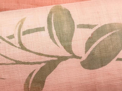 平和屋着物＊夏物　九寸名古屋帯　桔梗　麻　逸品　CABL2137fb