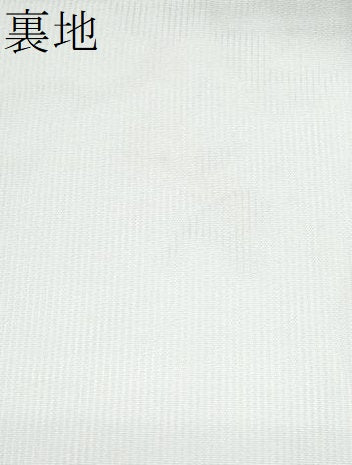 平和屋着物＊夏物　九寸名古屋帯　露芝文　銀糸　正絹　逸品　CABL2143fb