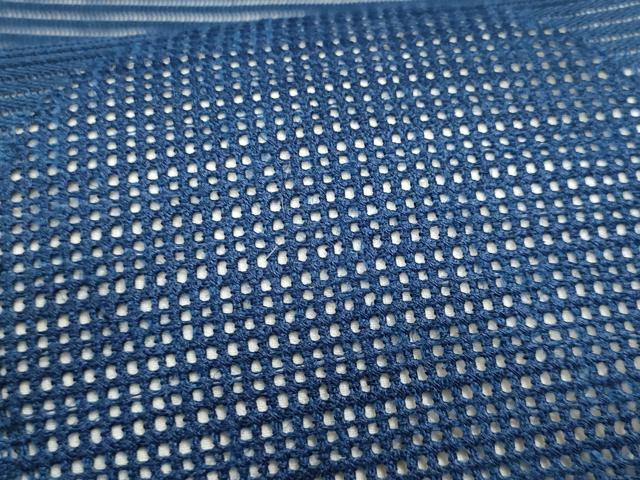 平和屋着物＊夏物　九寸名古屋帯　総刺繍　花籠文　正絹　逸品　CABL2228fb