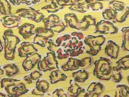 平和屋着物＊夏物　絽塩瀬　全通柄　九寸名古屋帯　抽象花文　正絹　逸品　CABL2267fb