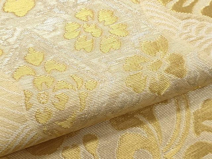 平和屋着物＊夏物　つけ帯　道長花文　金銀糸　正絹　逸品　CABL2304fb
