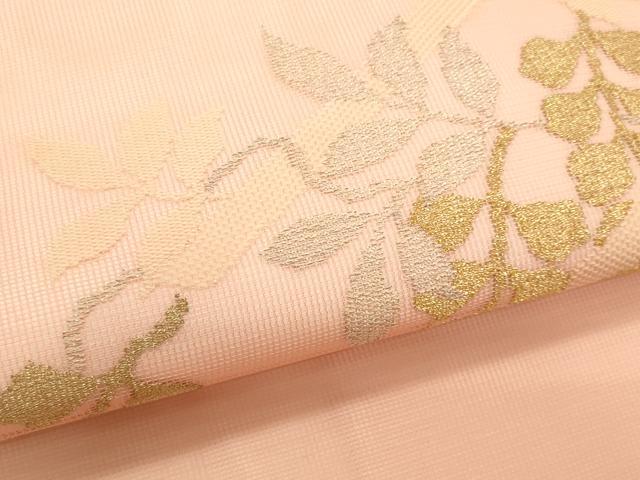 平和屋着物＊夏物　つけ帯　藤花房　金糸　正絹　逸品　CABL2305fb