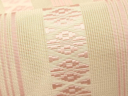 平和屋着物＊夏物　本場筑前博多織　八寸名古屋帯　紗献上　正絹　逸品　CABL2334fb