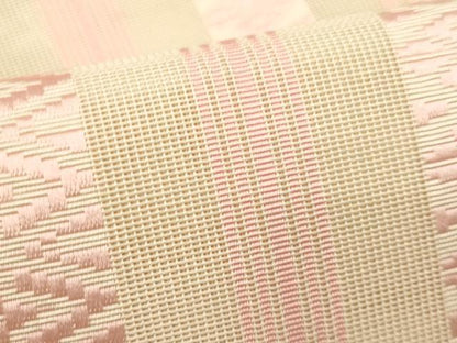 平和屋着物＊夏物　本場筑前博多織　八寸名古屋帯　紗献上　正絹　逸品　CABL2334fb