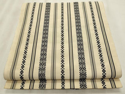 平和屋着物＊夏物　本場筑前博多織　八寸名古屋帯　紗献上　正絹　逸品　CABL2361fb