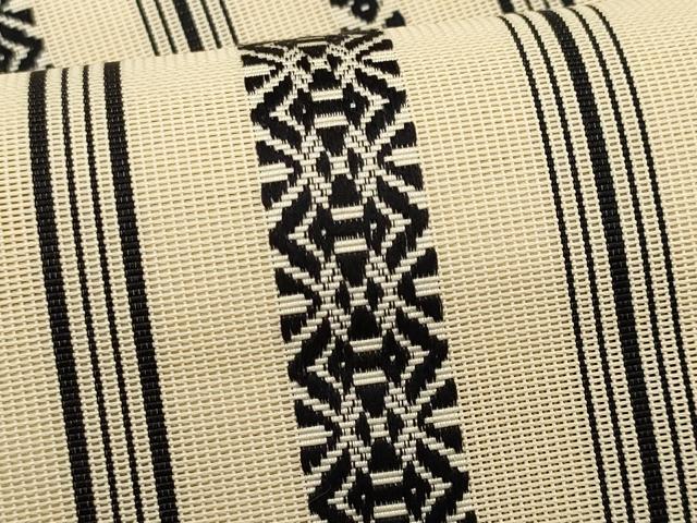 平和屋着物＊夏物　本場筑前博多織　八寸名古屋帯　紗献上　正絹　逸品　CABL2361fb