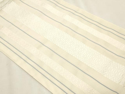 平和屋着物＊夏物　本場筑前博多織　八寸名古屋帯　紗献上　正絹　逸品　CABL2365fb
