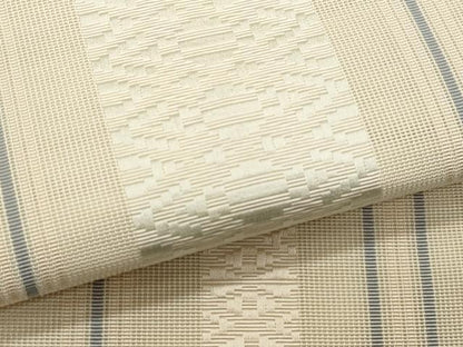 平和屋着物＊夏物　本場筑前博多織　八寸名古屋帯　紗献上　正絹　逸品　CABL2365fb