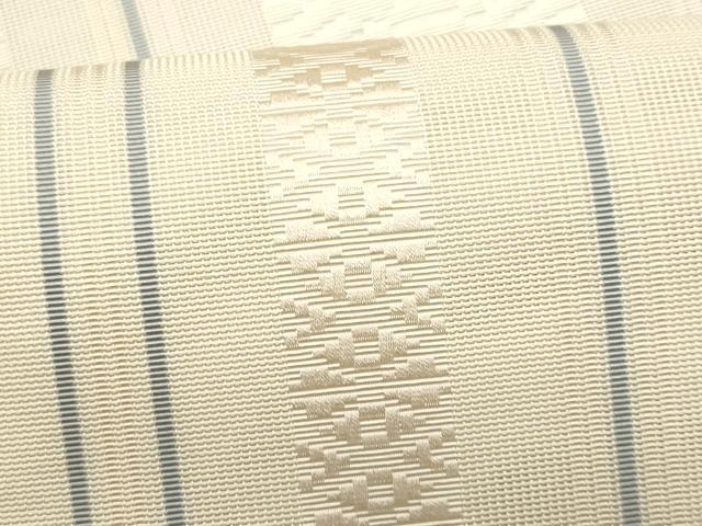 平和屋着物＊夏物　本場筑前博多織　八寸名古屋帯　紗献上　正絹　逸品　CABL2365fb