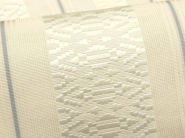 平和屋着物＊夏物　本場筑前博多織　八寸名古屋帯　紗献上　正絹　逸品　CABL2365fb