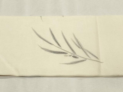 平和屋着物＊夏物　九寸名古屋帯　手描き　夏虫　正絹　逸品　CABL2383fb