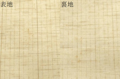 平和屋着物＊夏物　九寸名古屋帯　作家物　枝花文　銀彩　正絹　逸品　CABL2399fb