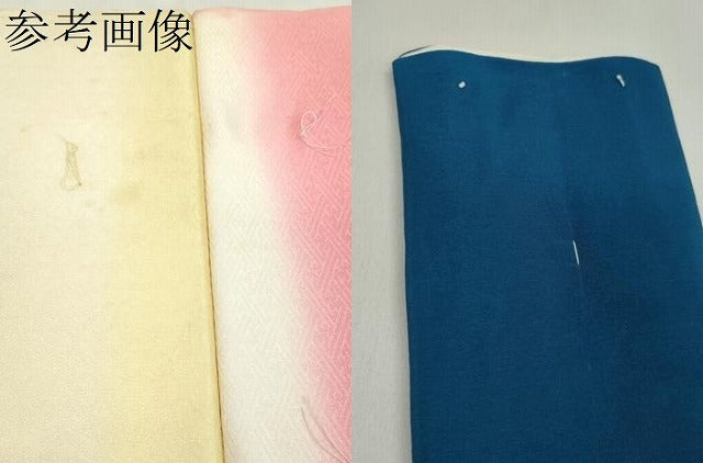 平和屋着物▼和装小物　八掛まとめて10点　暈し　色無地　紬地　青海波地紋　紗綾形地紋　全て正絹　未使用多数　逸品　CABL2410ju