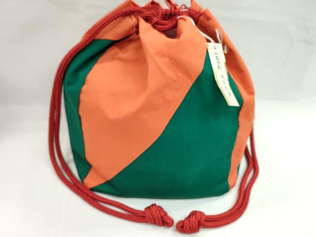平和屋着物▼和装小物　和装バッグ　巾着まとめて５点　刺繍　鳳凰草花文　今様色　縮緬　綿　浴衣　未使用多数　逸品　CABL2429ju