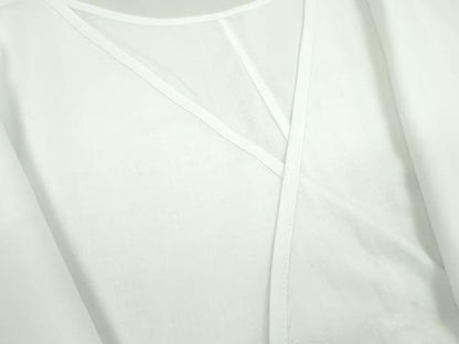 平和屋着物▼和装小物　和装肌着　着物スリップまとめて５点　裾除け付き肌襦袢　白　着付け用品　逸品　未使用　CABL2487ju