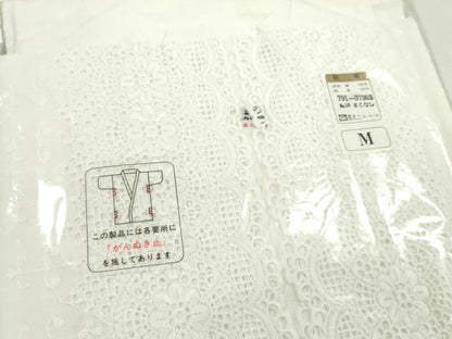 平和屋着物▼和装小物　和装肌着まとめて10点　肌襦袢　裾除け　レース袖　Ｍサイズ　さんび謹製　逸品　未使用　CABL2490ju