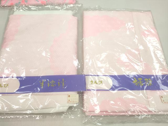 平和屋着物▼和装小物　和装肌着まとめて７点　長襦袢　半襦袢　裾除け　二部式　絽　麻の葉柄　サイズ混合　未使用多数　逸品　CABL2494ju