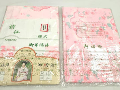 平和屋着物▼和装小物　和装肌着まとめて７点　長襦袢　半襦袢　裾除け　二部式　絽　麻の葉柄　サイズ混合　未使用多数　逸品　CABL2494ju