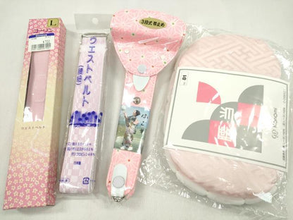 平和屋着物▼和装小物　着付け用品まとめて10点　帯板 帯枕 マジックベルト コーリンベルト 腰紐 腰当 帯止め 未使用多数 逸品 CABL2506ju