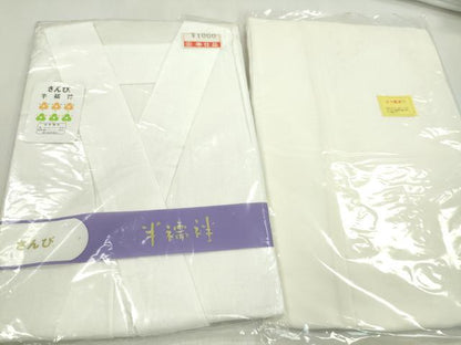 平和屋着物▼和装小物　和装肌着まとめて10点　肌襦袢　裾除け　ガーゼ　ネル　さんび謹製　サイズ混合　逸品　未使用　CABL2509ju