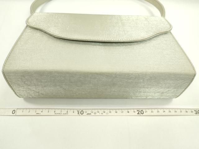 平和屋着物▼和装小物　バッグまとめて３点　ハンドバッグ　巾着　がま口　コサージュ　花　金糸　パーティー　逸品　CABL2515ju