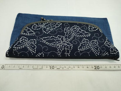 平和屋着物▼和装小物　和装バッグまとめて５点　ハンドバッグ　蝶　紗綾形　二つ折り　がま口　クラッチ　未使用あり　逸品　CABL2524ju