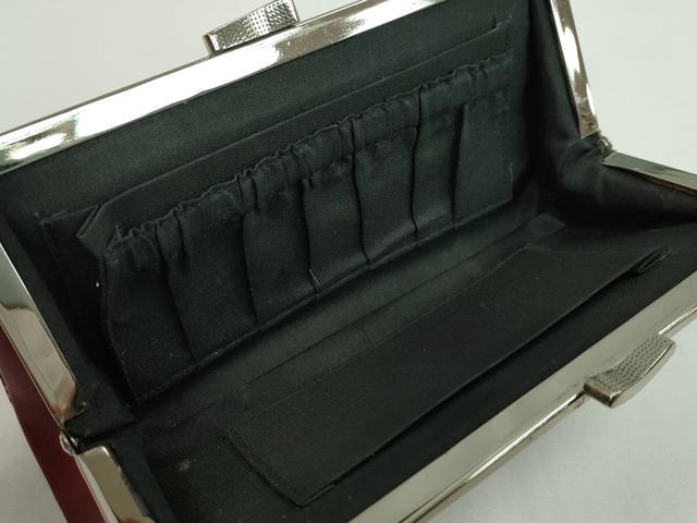 平和屋着物▼和装小物　和装バッグまとめて５点　ハンドバッグ　絞り　本皮　唐草花文　がま口　クラッチ　未使用あり　逸品　CABL2525ju