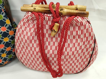 平和屋着物▼和装小物　和装バッグまとめて５点　ハンドバッグ　円文白虎朱雀錦　矢羽根　梅　巾着　がま口　クラッチ　逸品　CABL2526ju