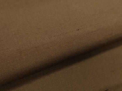 平和屋着物●石川県指定無形文化財 牛首紬 白山工房 男性 アンサンブル 反物 焦茶 上代６０万 証紙付き 着尺＋羽尺 逸品 未使用 CABL2682ju
