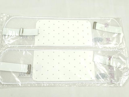 平和屋着物▼和装小物　着付け用品　メッシュ前板まとめて５点　フリルレース付き　未使用　CABL2714ju
