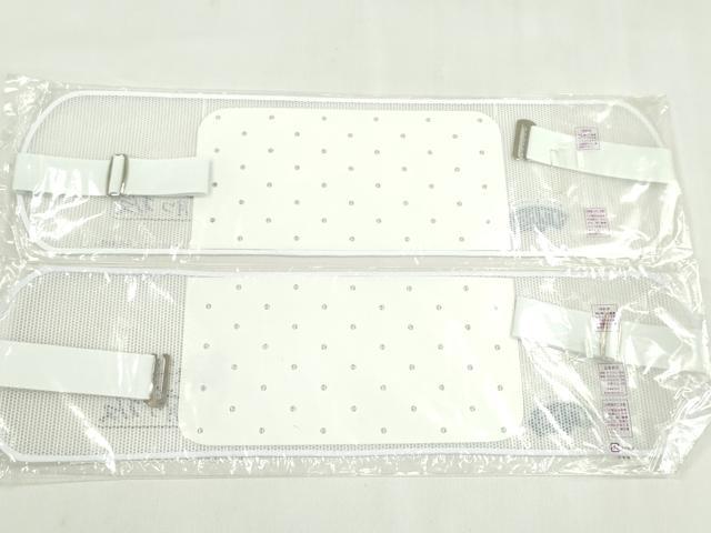 平和屋着物▼和装小物　着付け用品　メッシュ前板まとめて５点　フリルレース付き　未使用　CABL2714ju