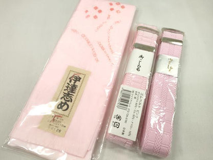 平和屋着物▼和装小物　着付け用品まとめて10点　帯板　帯枕　伊達締め　コーリンベルト　腰紐　未使用多数　逸品　CABL2721ju