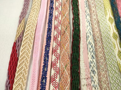 平和屋着物＊夏物　和装小物　帯締め20本セット　レース織　金銀糸　逸品　CABL2755ju