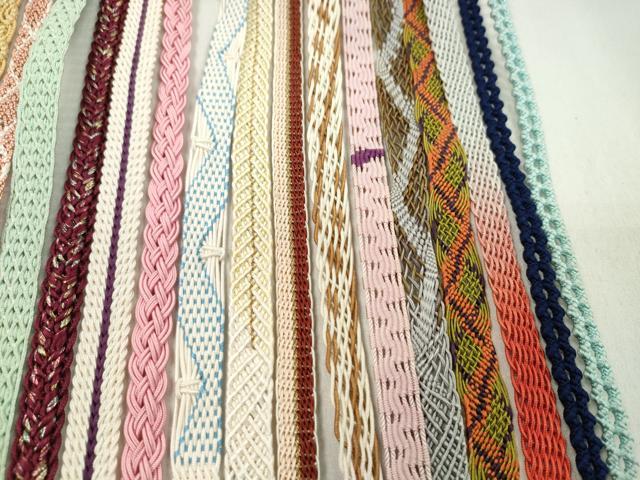 平和屋着物＊夏物　和装小物　帯締め20本セット　レース織　金銀糸　逸品　CABL2762ju
