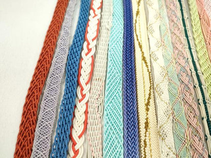 平和屋着物＊夏物　和装小物　帯締め20本セット　レース織　金銀糸　逸品　CABL2779ju