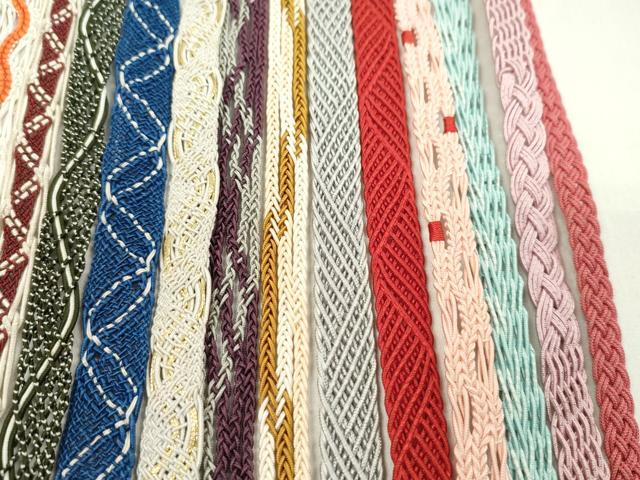 平和屋着物＊夏物　和装小物　帯締め20本セット　レース織　金糸　逸品　CABL2787ju