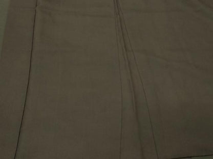 平和屋着物＃男性 長羽織 黒紋付き 正絹 逸品 CABL2817in