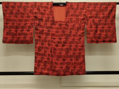 平和屋着物＃道行コート　霞文　暈し染め　正絹　逸品　CABL2839in