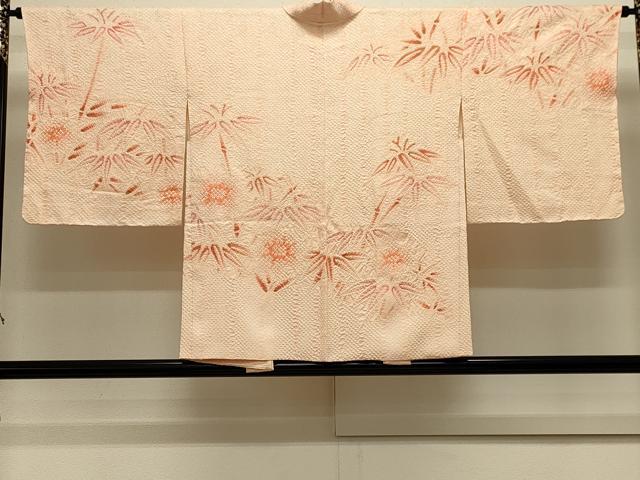 平和屋着物＃羽織 総絞り 笹竹文 正絹 逸品 未使用 CABL2843in