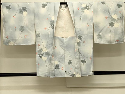 平和屋着物＃羽織 手描き 南天文 暈し染め 正絹 逸品 未使用 CABL2861in