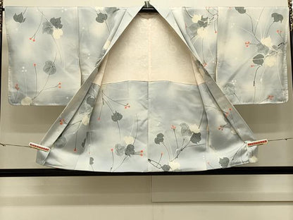 平和屋着物＃羽織 手描き 南天文 暈し染め 正絹 逸品 未使用 CABL2861in
