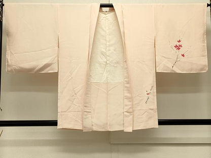 平和屋着物＃羽織 枝花文 正絹 逸品 未使用 CABL2863in