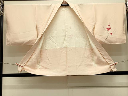 平和屋着物＃羽織 枝花文 正絹 逸品 未使用 CABL2863in