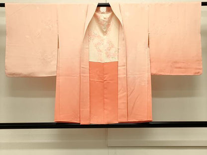 平和屋着物＃羽織 枝花地紋 暈し染め 正絹 逸品 未使用 CABL2871in